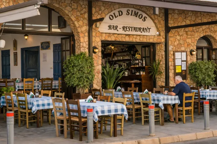 Restaurant Review: Old Simos Tavern In Sotira