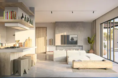 Beach Front Two bedroom Ground Floor Apartment in Protaras Area photo 3