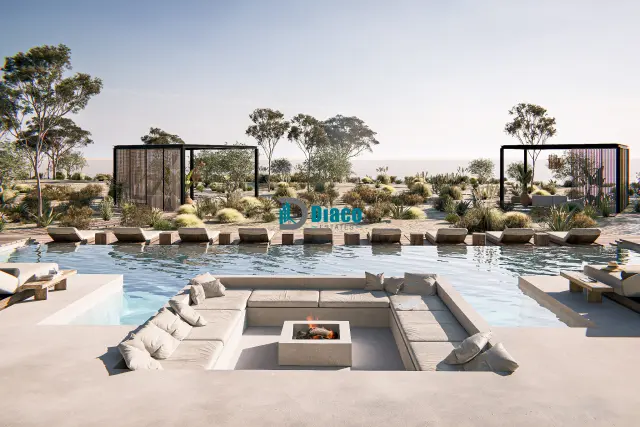 Beach Front Two Bedroom Apartment in Protaras Area