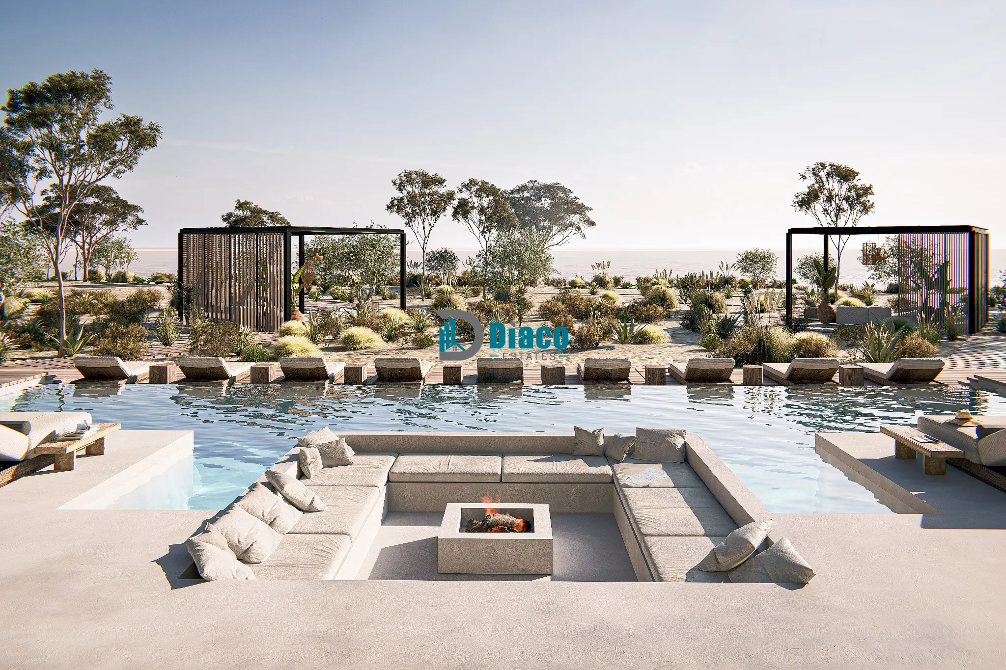 Beach Front Two Bedroom Apartment in Protaras Area