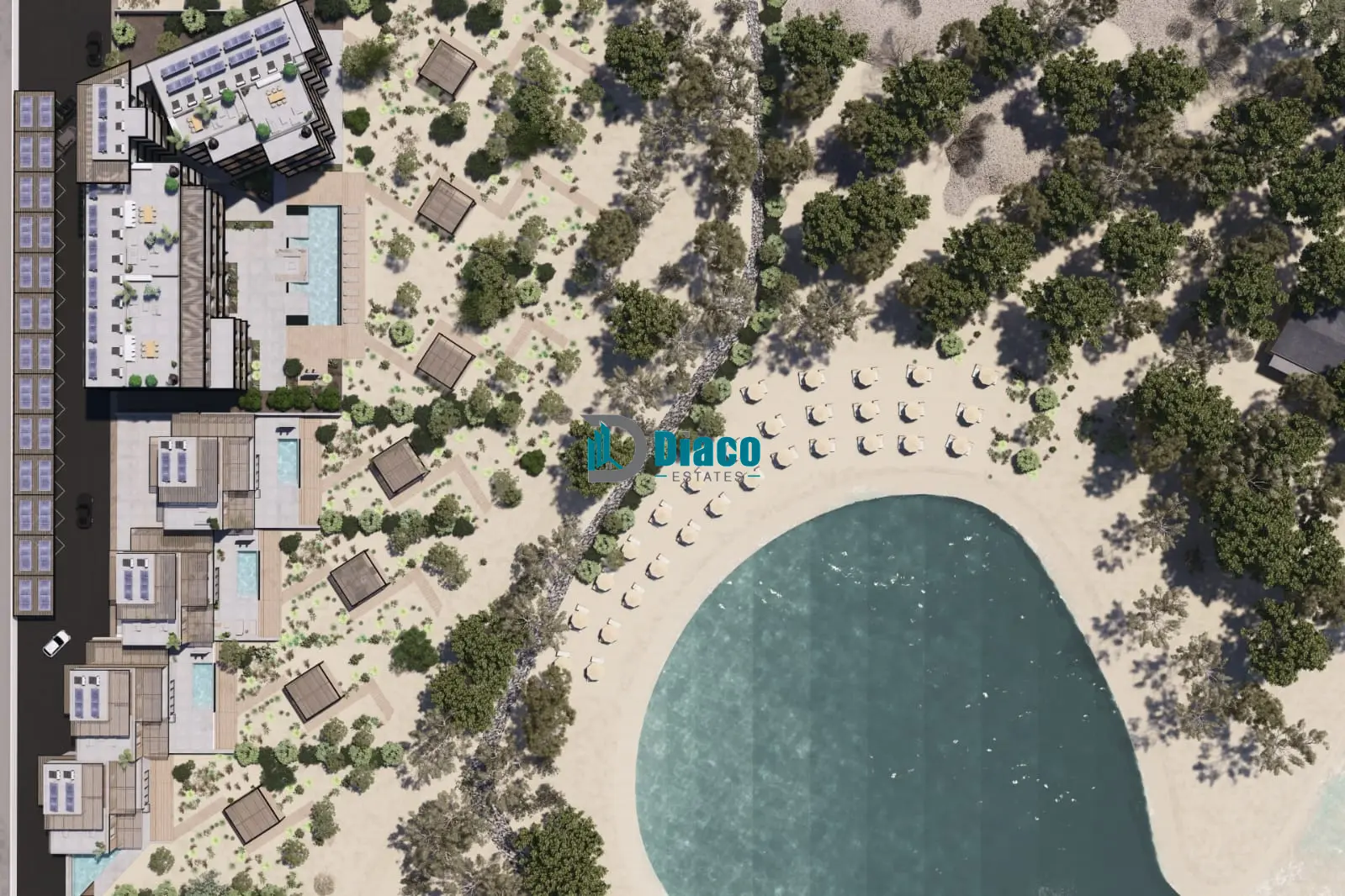 Beach Front Three Bedroom Penthouse in Protaras Area