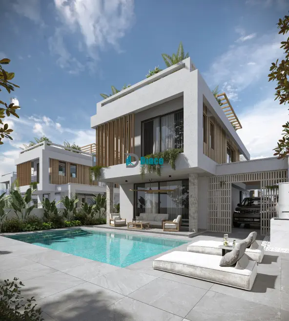 Under Construction Three Bedroom Villa in Ayia Triada Area photo 1