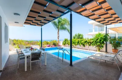 Luxurious 4-Bedroom Villa with Panoramic Sea Views in Ayia Napa photo 5