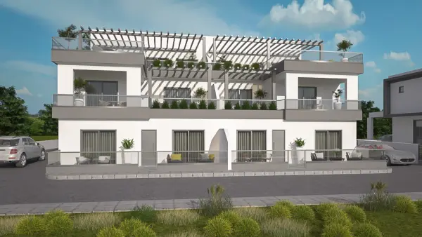 Key Ready Two Bedroom Apartment in Liopetri