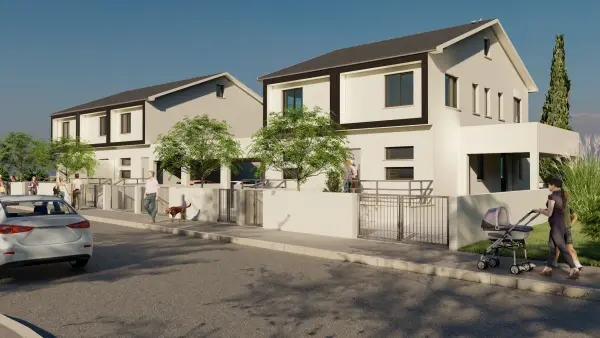 Three Bedroom Semi Detached Villa for Sale in Avgorou