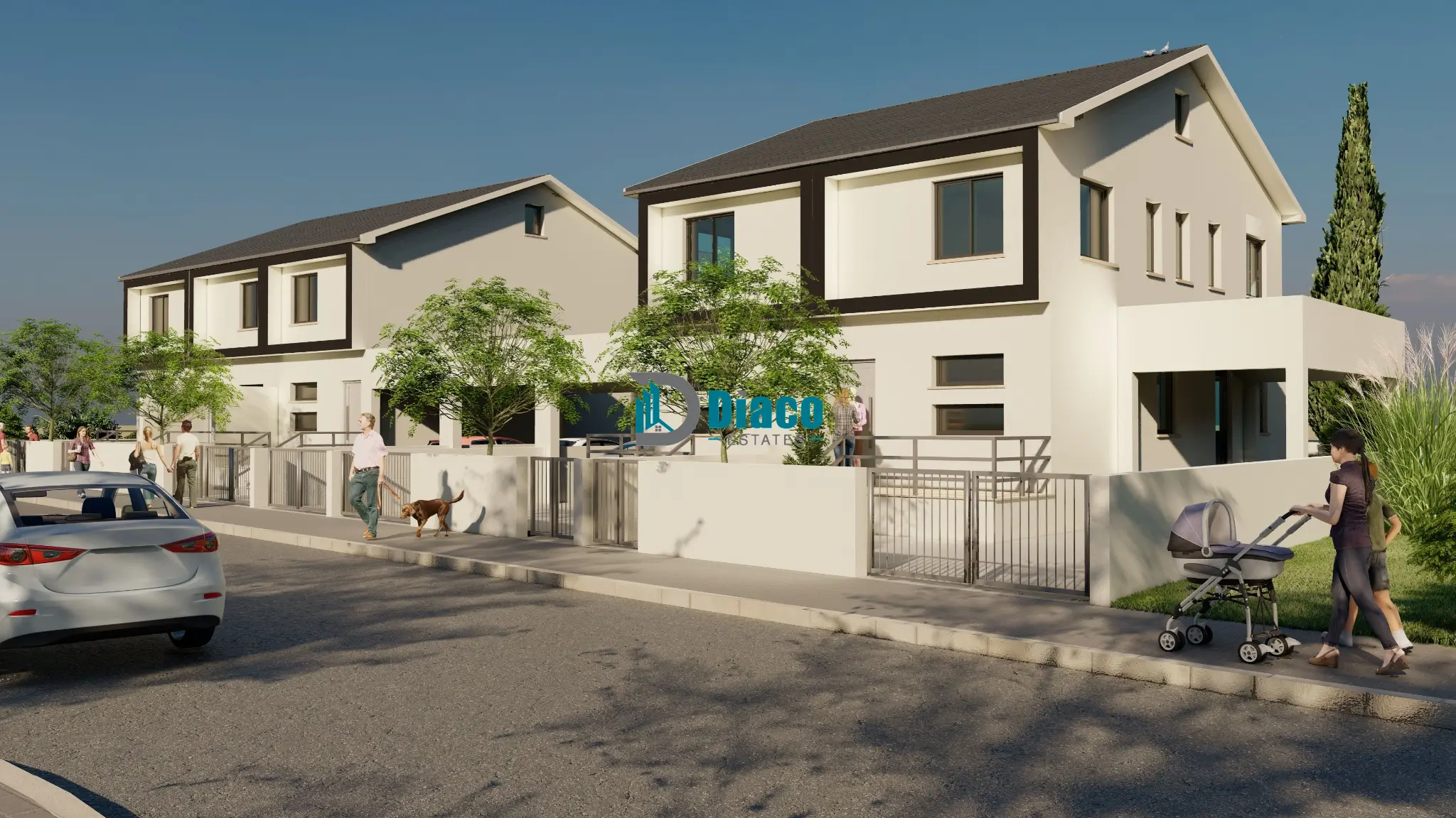 Three Bedroom Semi Detached Villa for Sale in Avgorou