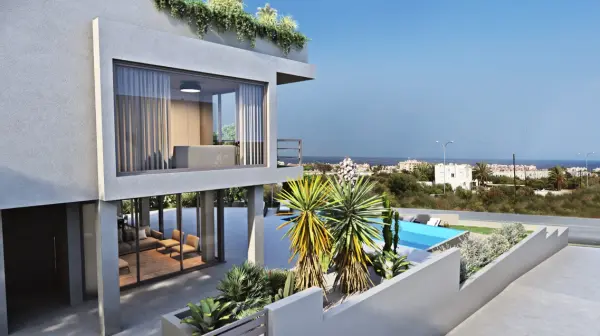 Three Bedroom Villa with Amazing Views in Protaras - Property Photo Three Bedroom Villa with Amazing Views in Protaras