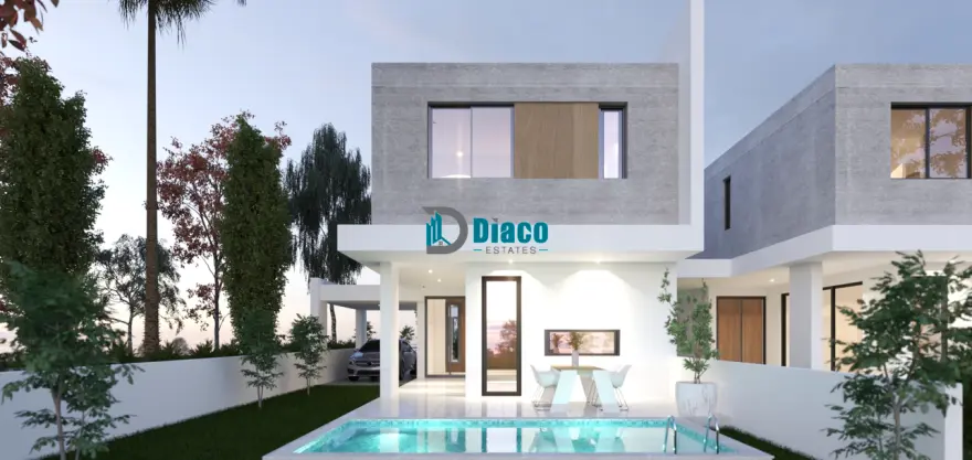 Under Construction Detached Villa in Avgorou photo 1
