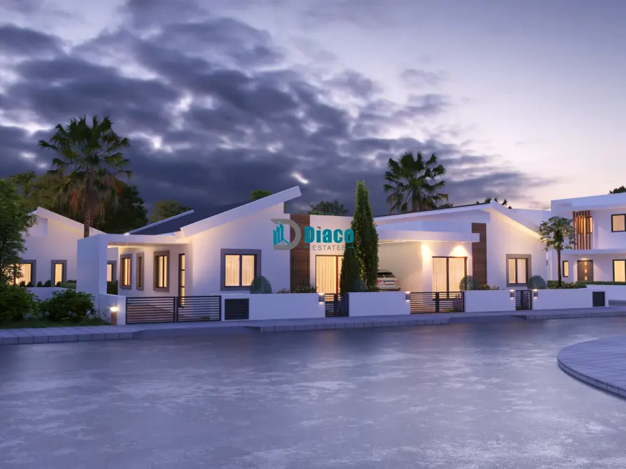 Under Construction Three Bedroom Bungalow in Frenaros photo 1