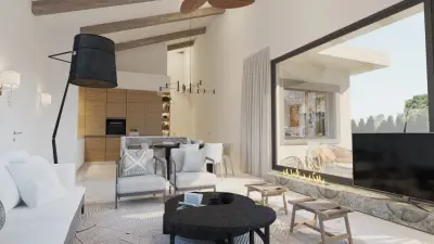 Under Construction Three Bedroom Bungalow in Frenaros photo 5