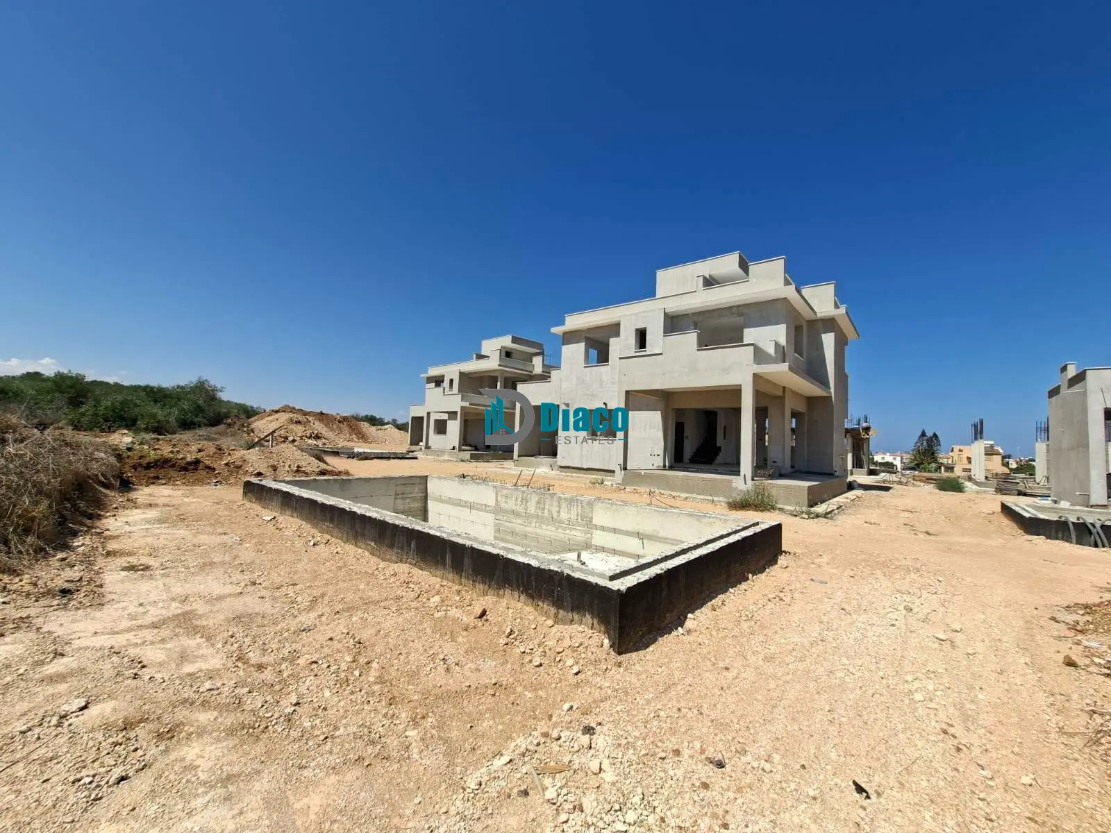 Under Construction 5 Bedroom Villa in Protaras