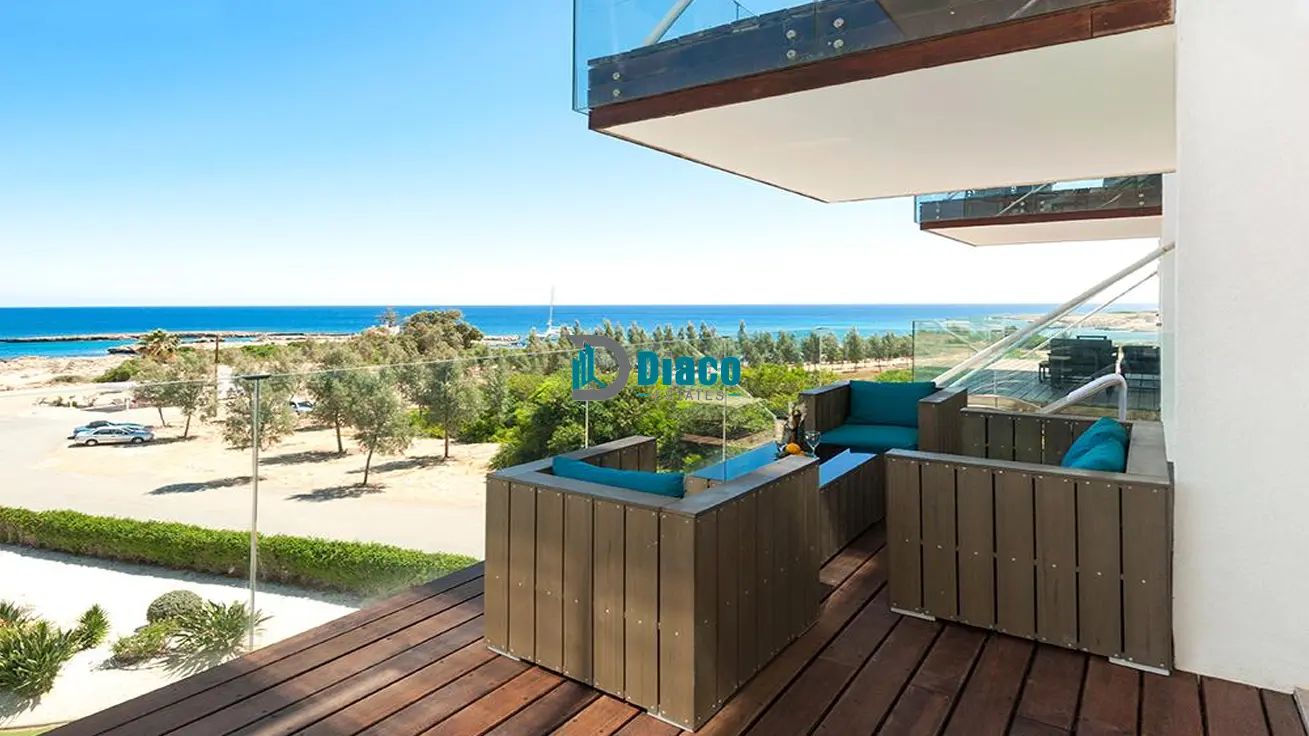 Beach Front 2 bedroom Apartment in Protaras