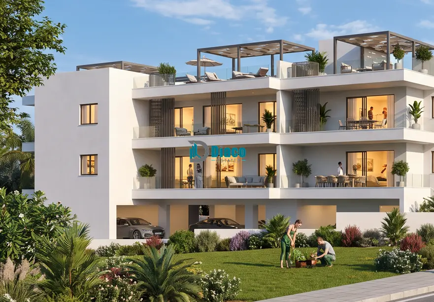 Two Bedroom First Floor Apartment in Paralimni