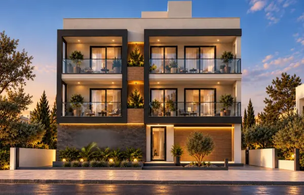 Penthouse One Bedroom Apartment in Xylophagou